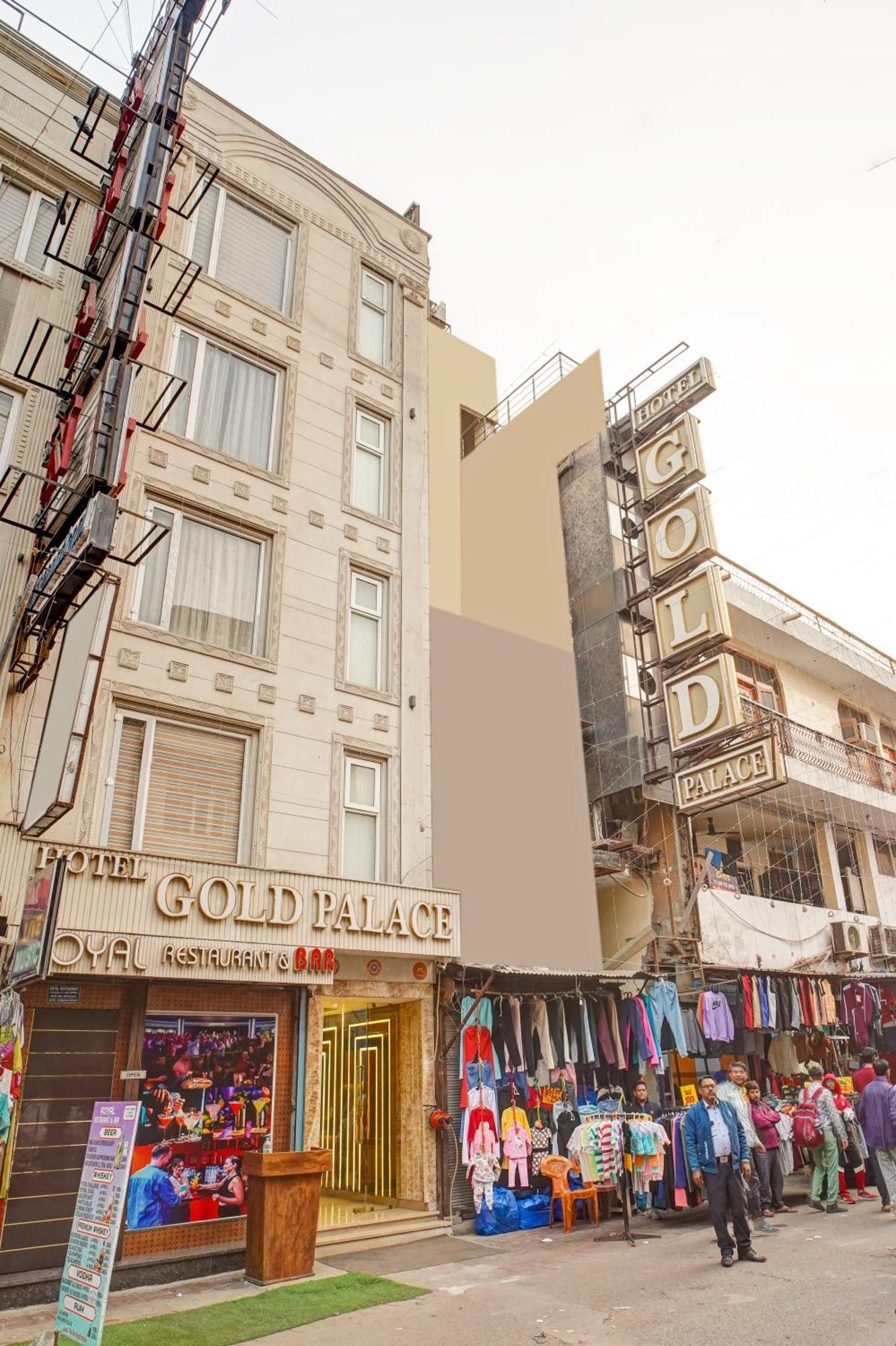 Hotel Gold Palace - 03 Mins Walk From New Delhi Railway Station المظهر الخارجي الصورة